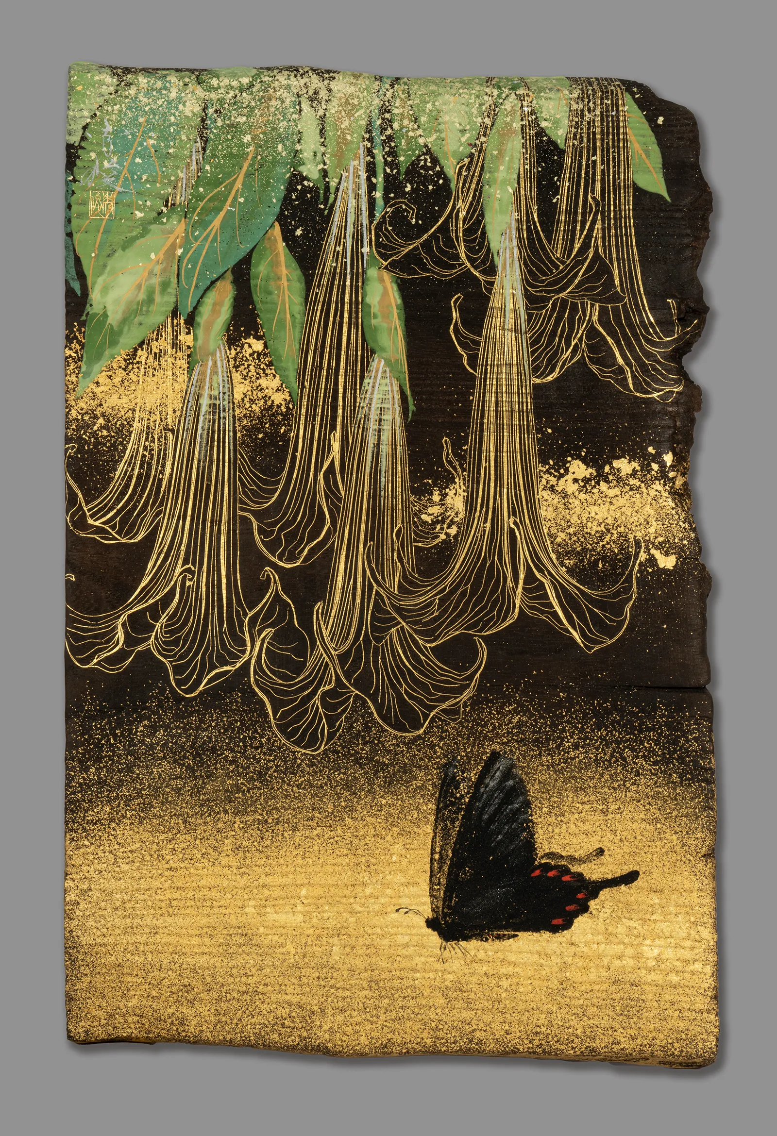 夢中花　41×27